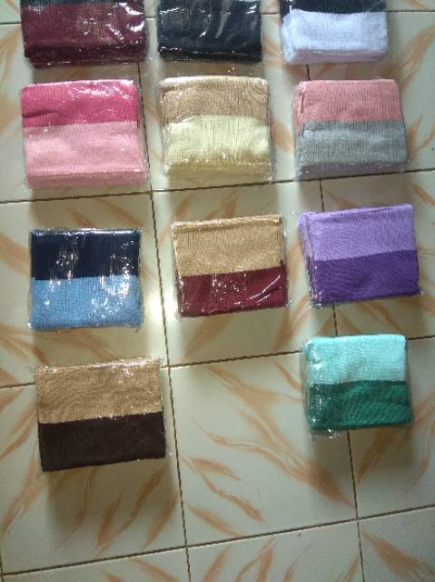 Ciput Rajut 2warna Premium Jesicca / Ciput Rajut Premium /Bandana Rajut 4warna Premium Jesicca