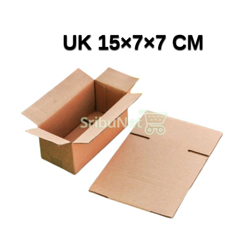 

Kardus Box Packing Uk 15×7×7 Box kemasan Polos Baru