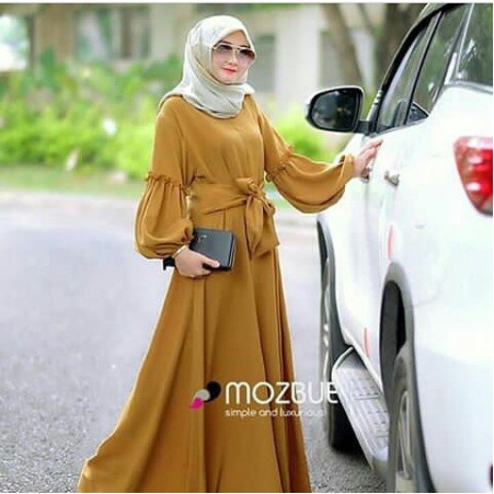 Drenda Dress Baju Gamis Muslim Terbaru 2020 2021 Model Baju Pesta Wanita kekinian