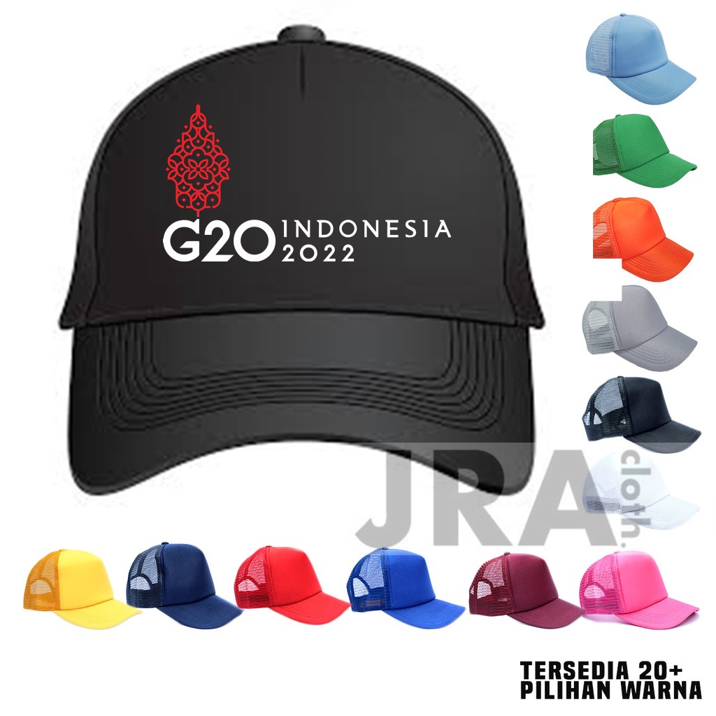 TOPI G20 SUMMIT INDONESIA BISA REQUEST WARNA TOPI