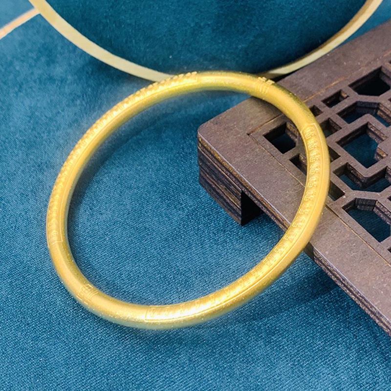 Gelang Tangan Lapis Emas Emas Asli Kadar 375 Desain Karakter Wanfu Klasik Untuk Wanita 2022