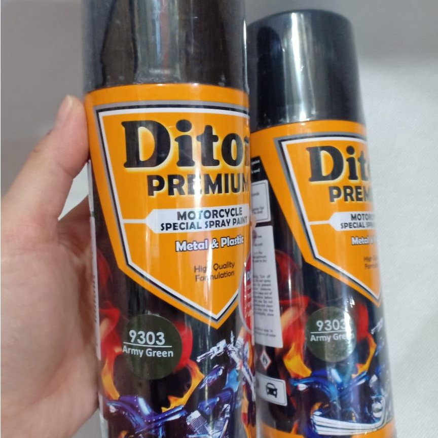 Pilok Pilox DITON Premium 9303 Army Green / Hijau Tentara (400cc / 400ml)