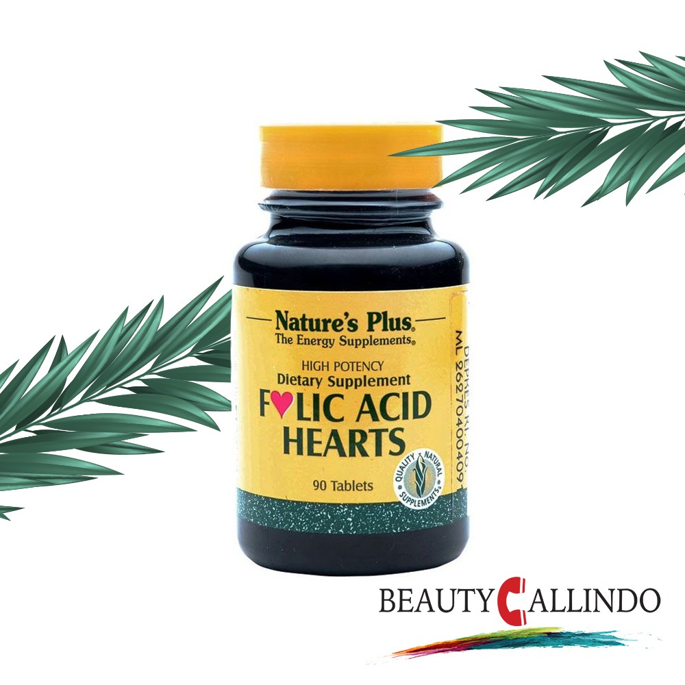 NATURES PLUS FOLIC ACID HEARTS (EXP04/2023)