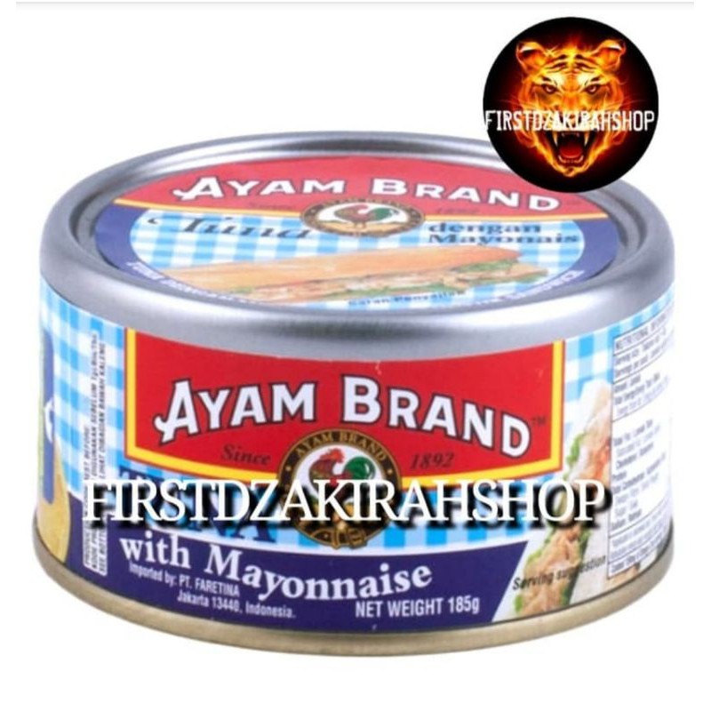 

Ayam brand tuna with mayonaise 185gr