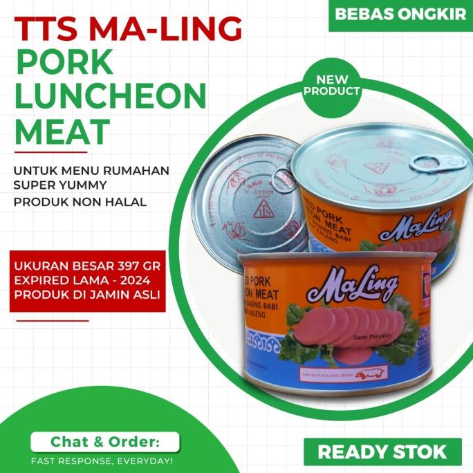 

vaargavaldian5678 MALING TTS 397 GRAM / MA LING CANNED PORK - NON HALAL TERLARIS TERPERCAYA ORIGINAL