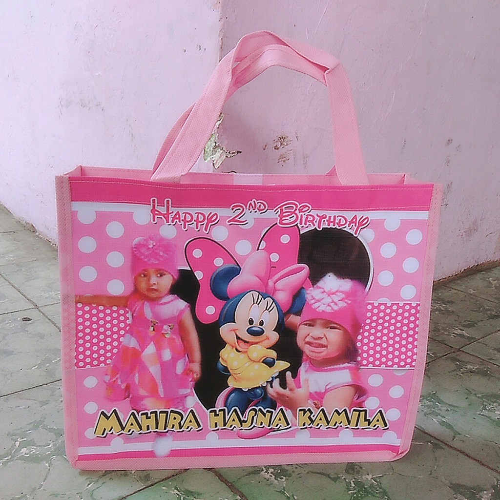 

tas ulang tahun custom gambar