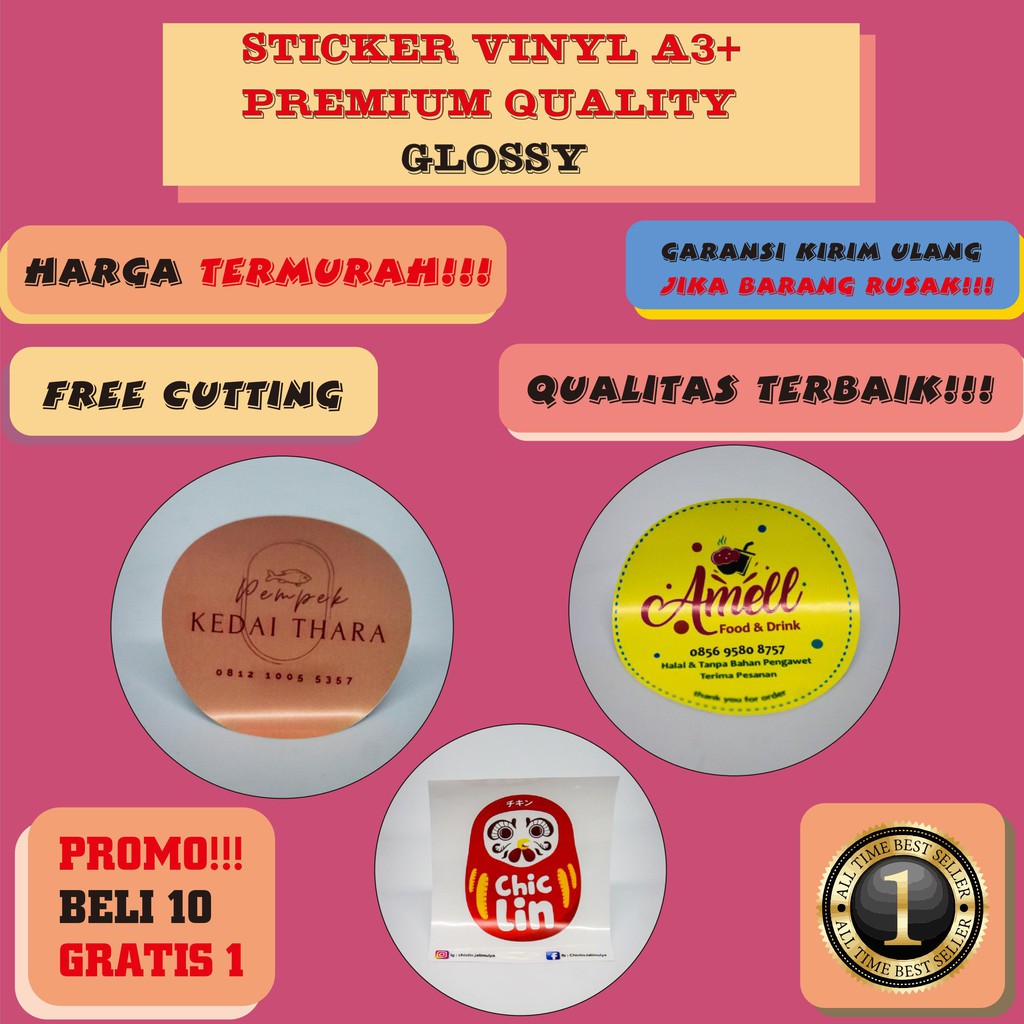 

PROMO BIG SALE !!!!!!!! | STIKER LABEL NAMA UNTUK BOTOL MINUM [ANTI AIR]