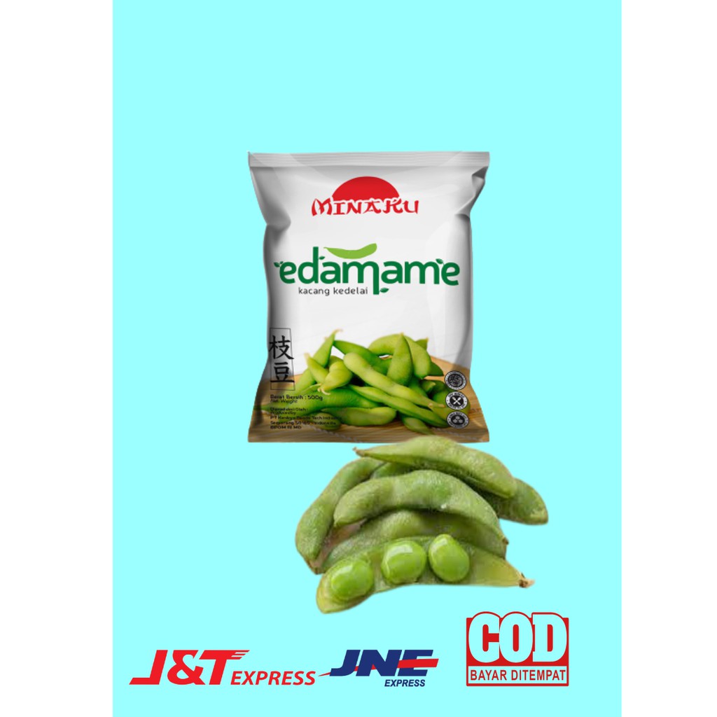 Jual Kacang Kedelai Jepang Edamame Minaku Shopee Indonesia