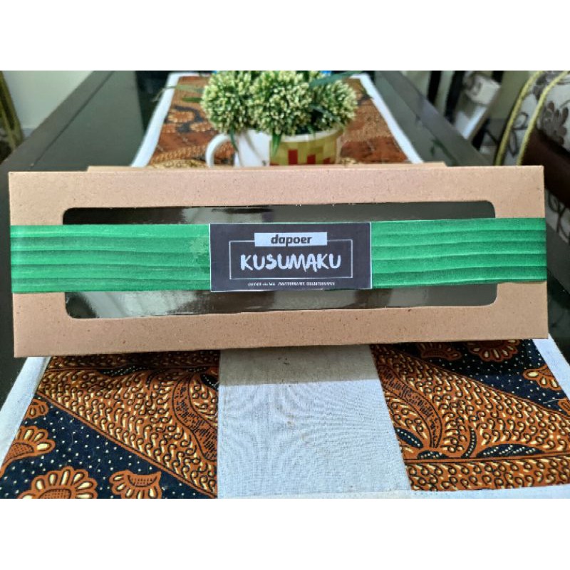 

Brownies Paper ukuran L Kraft Laminasi 30X10x5// dus bread/ dus snack/ dus cookies