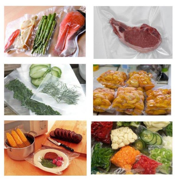 [100-Lbr] 15x25 {100-Lbr} Plastik VAKUM Makanan Embos / Plastik VACUM VACUUM BAG EMBOSSED