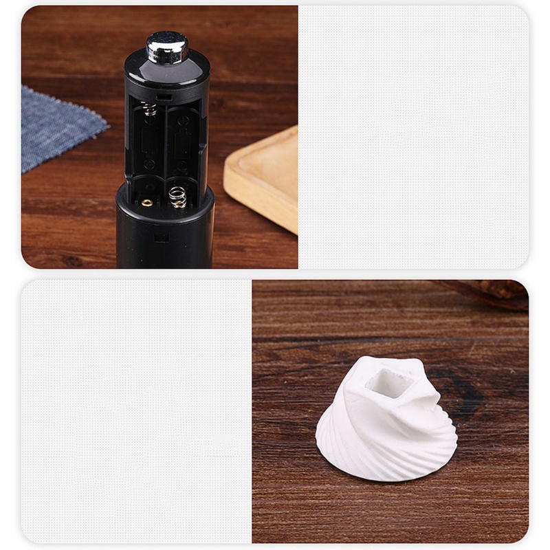 Set Penggiling Lada Garam Elektrik Ramah Lingkungan Mudah Digunakan Untuk Dapur