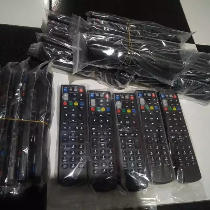 REMOT REMOTE RECEIVER STB USEE TV SPEEDY TV ZTE - HITAM