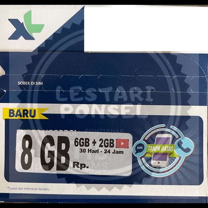 Kartu XL Xtra Hotrod Special 8GB