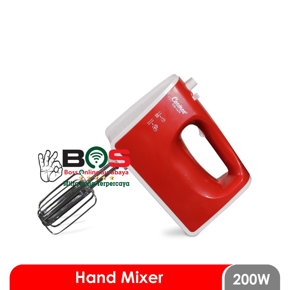 Hand Mixer Turbo Cosmos CM-1679 Cosmos Mixer Hand Pengaduk CM 1679