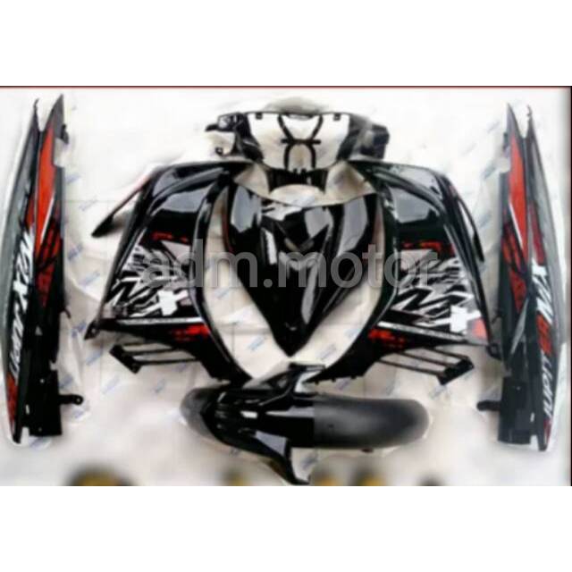 cover body motor Yamaha jupiter mx new 135 paketan