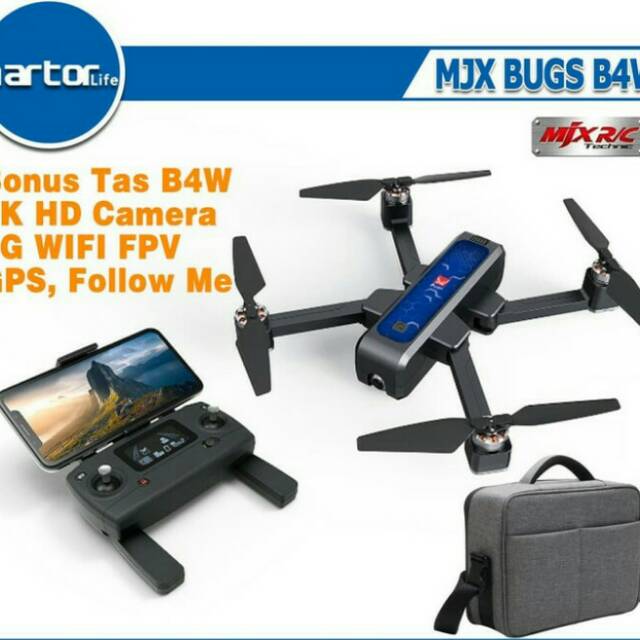 Drone MJX bugs 4w b4w 4w 5g gps fvp 2k camera hd follpw me anti shake