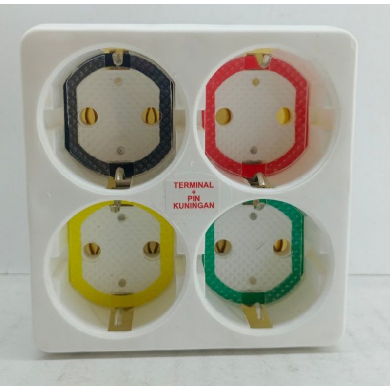 Steker T arde isi 4 Loyal ly906w tee listrik