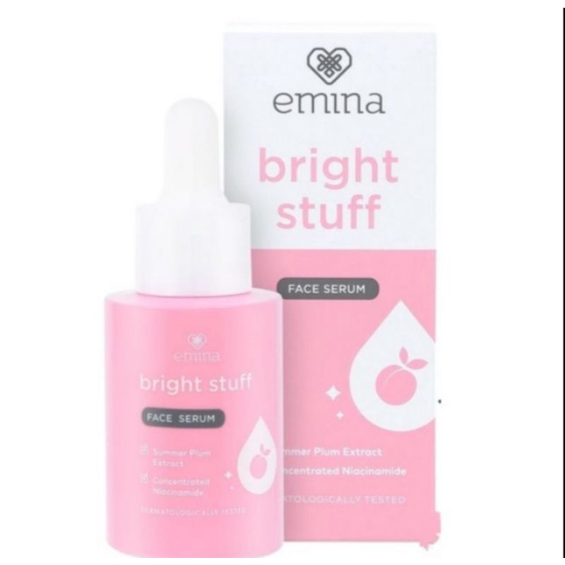 emina bright stuff face serum / serum emina