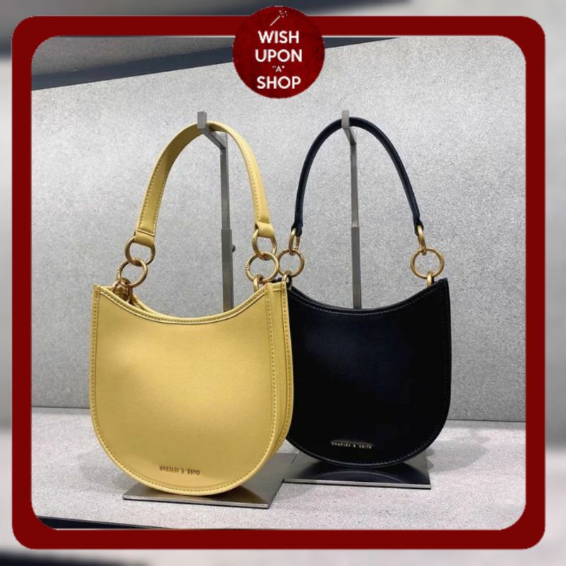 CK Ring Detail Hobo Bag 52UFm