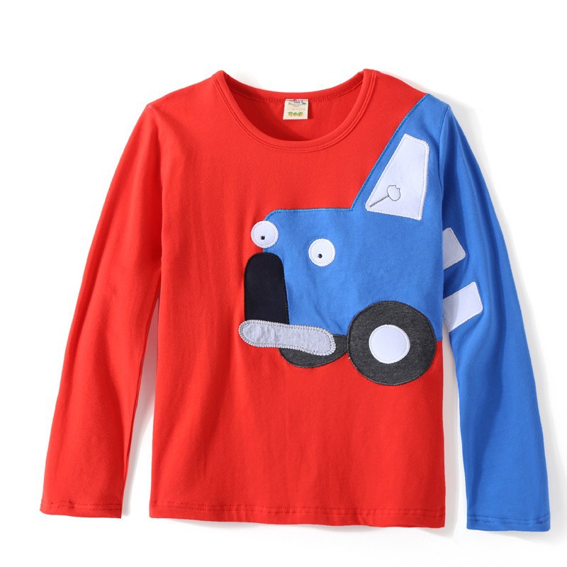 Baju Anak Laki Laki Perempuan Cute T Shirt Lengan Panjang Gambar Kartun Shopee Indonesia