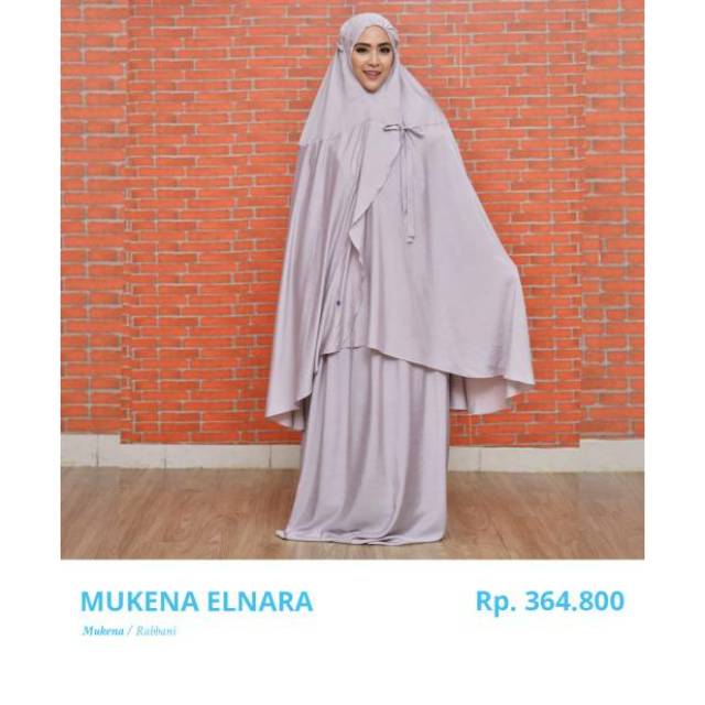 bakul baju Harga Mukena Rabbani  Putih