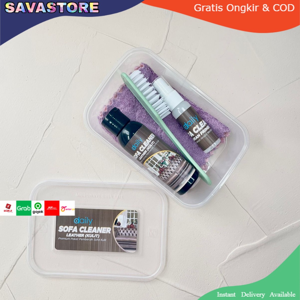 CAIRAN SPRAY PEMBERSIH AMPUH SOFA KULIT - SOFA LEATHER CLEANER PACK PREMIUM WATERLESS - DAILY SOFA CLEANER  LEATHER (KULIT) PREMIUM PEMBERSIH SOFA KULIT