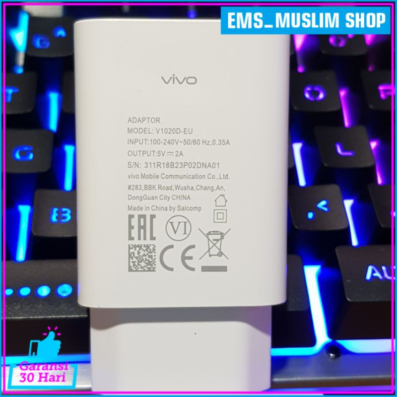 Charger Vivo Original Y30 Y30i USB Type C 5V 2A