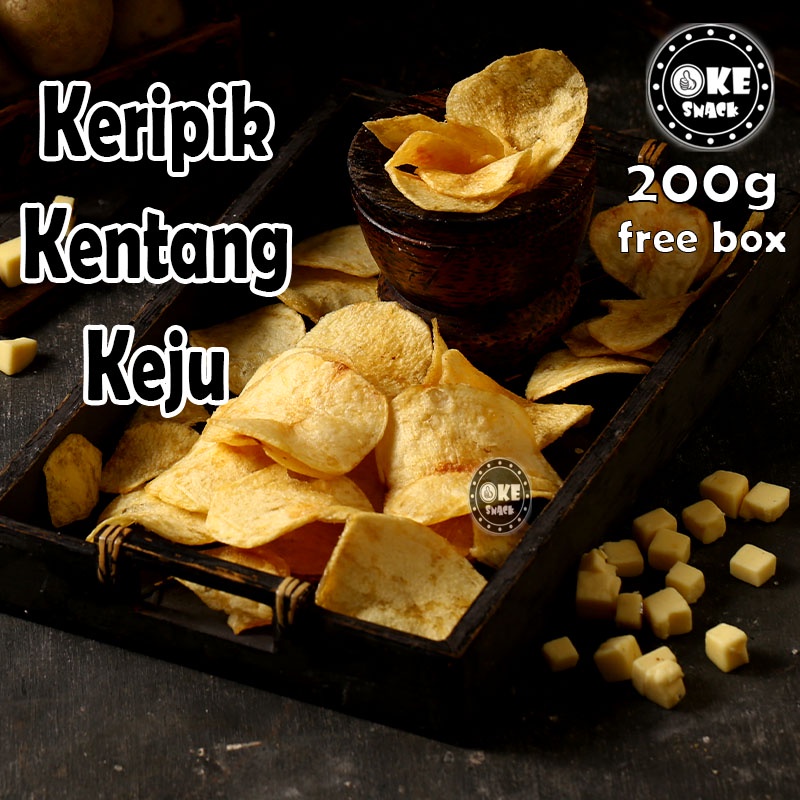 Keripik Kentang Keju