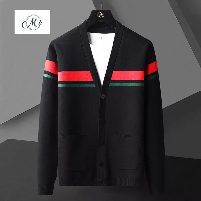 Sweater rajut cardigan pria