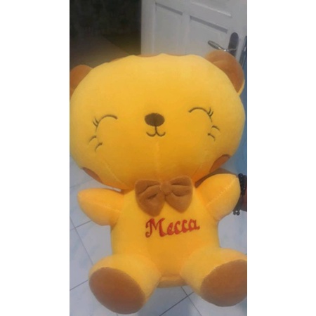 BONEKA KUCING CANTIK XL GRATIS UKIR NAMA