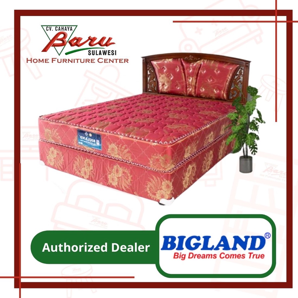 Kasur/SET Spring Bed Bigland Deluxe Sd.808