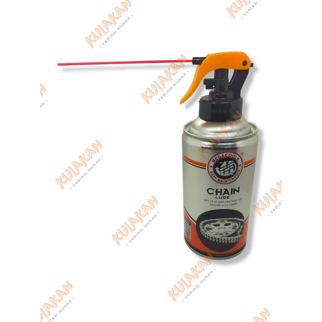 Chain Lube Chainlube Megacool 300ml Minyak Pelumas Rantai Motor Oli Rantai Megacools