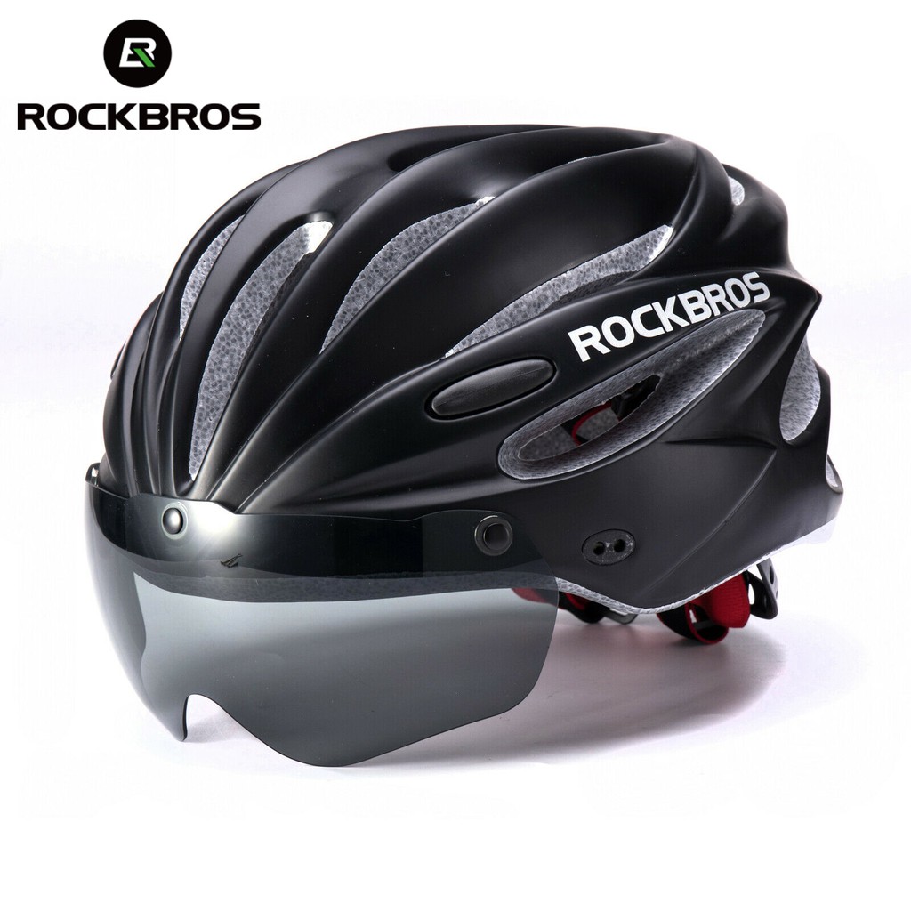 RockBros Helm  Sepeda  MTB  Dengan Lensa Magnet Removable 