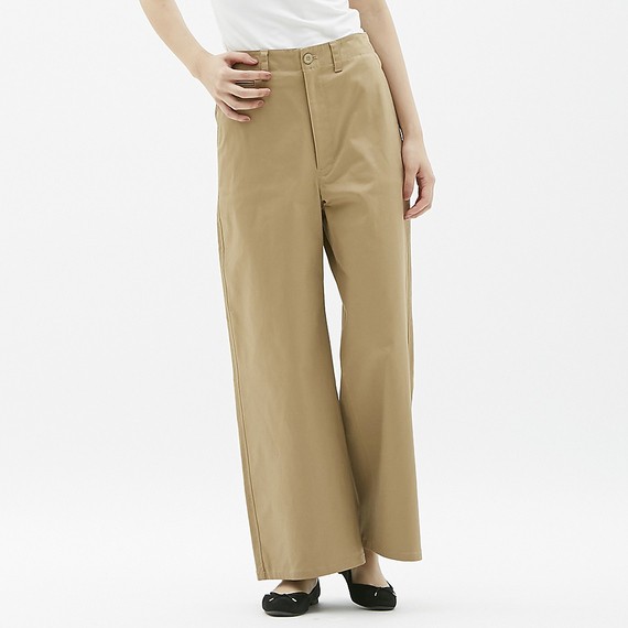 UNIQLO GU  Women's Chino Wide Pants