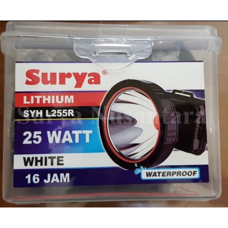 Senter Kepala Selam 25 Watt Surya SYH -L255R
