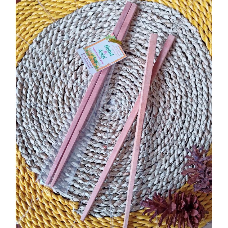 sumpit kayu souvenir