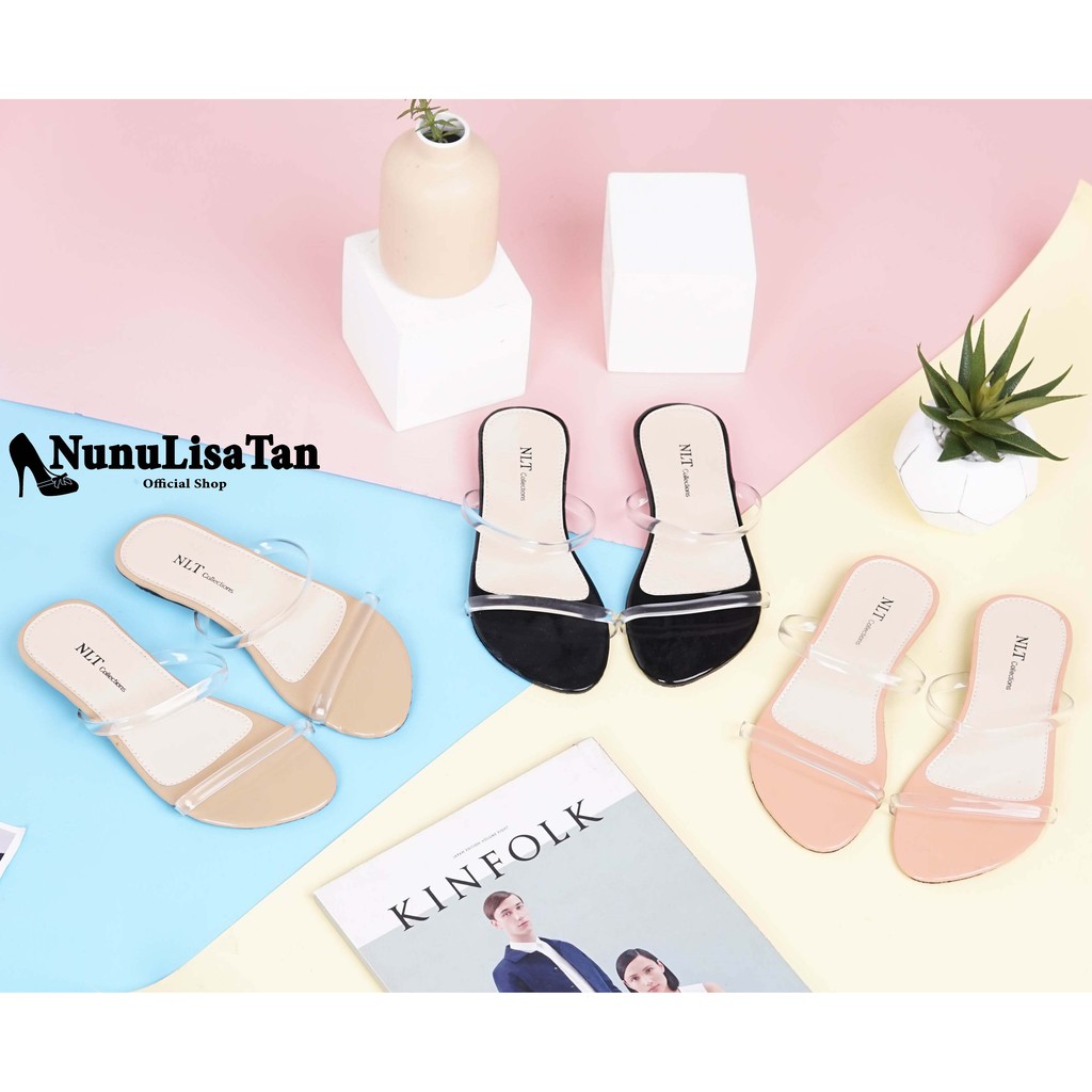 NunuLisaTan KIARA - Sandal Sendal Cantik Lucu Jelly Korea