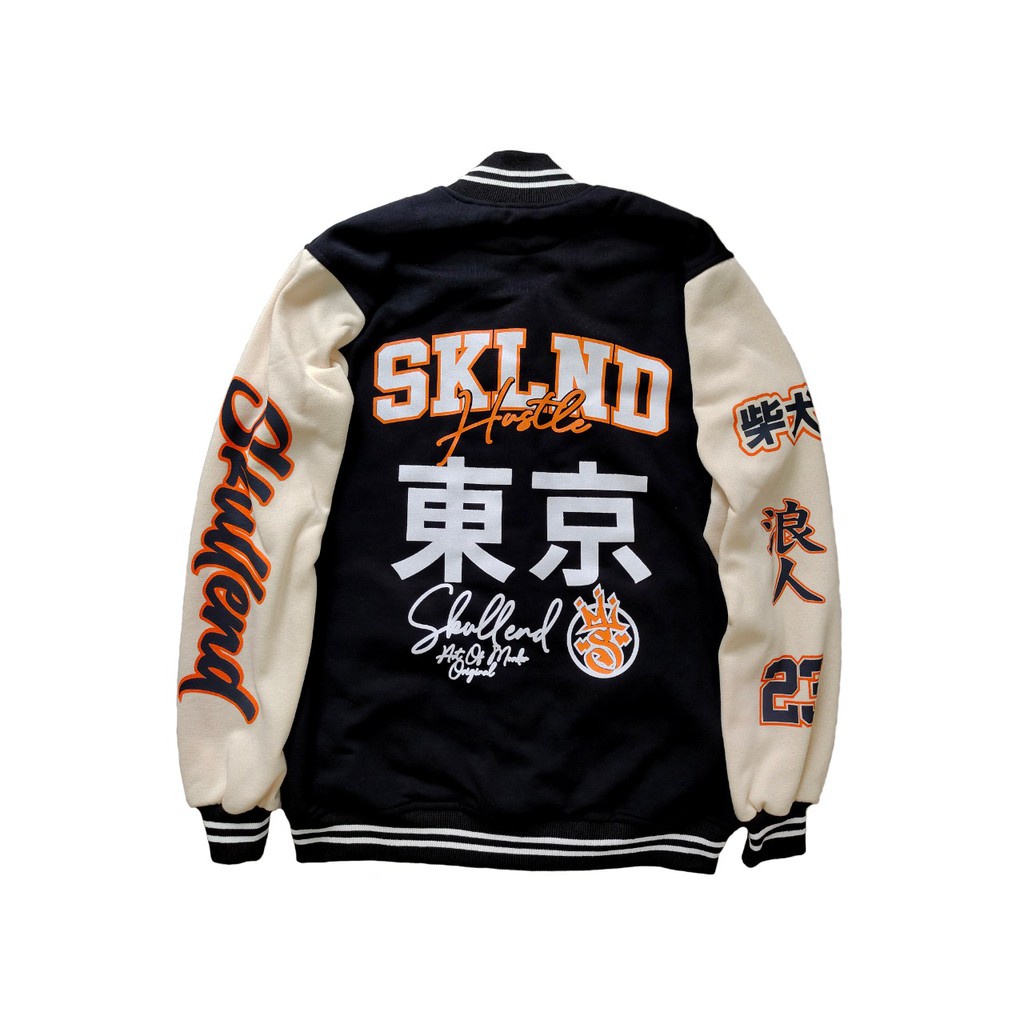 Varsity Jacket Baseball Vintage Pria Wanita - Jaket Varisty Jaket Besball Bisbol Cowok Cewek Original Distro Bandung-2