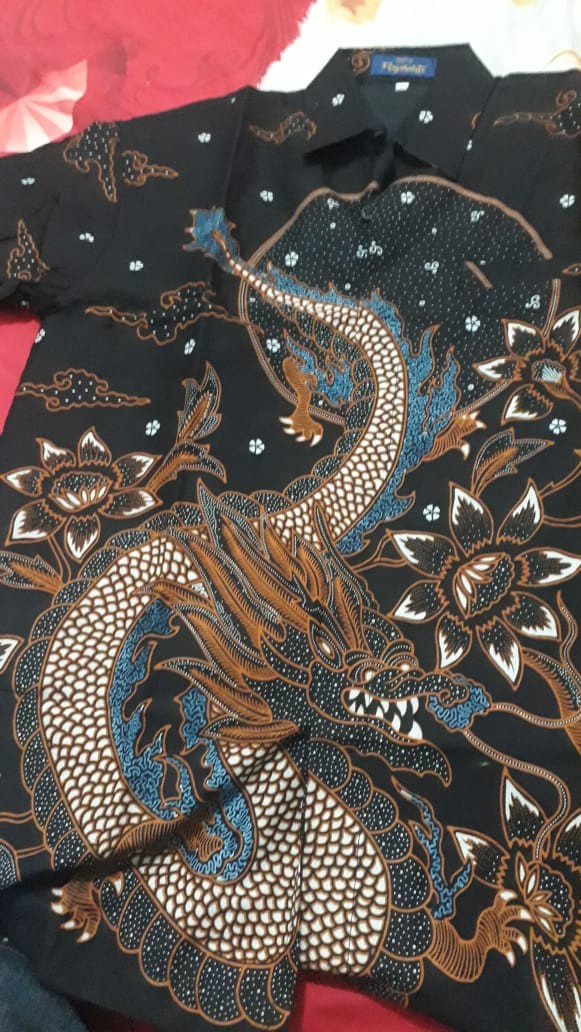 Nagageni Kemeja Batik Pria Full Furing Katun Primisima Batik Solo Batik Pria Eksklusif Batik Naga
