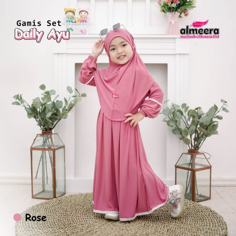 Gamis Anak Set Daily Ayu By Almeera