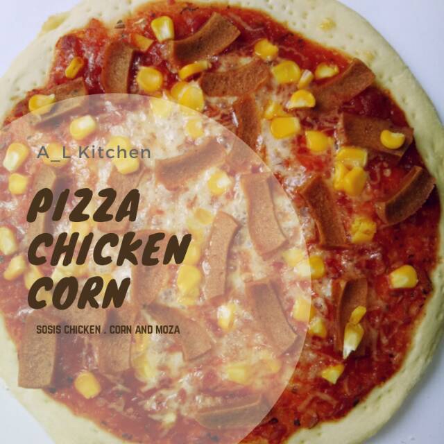 

pizza chicken corn