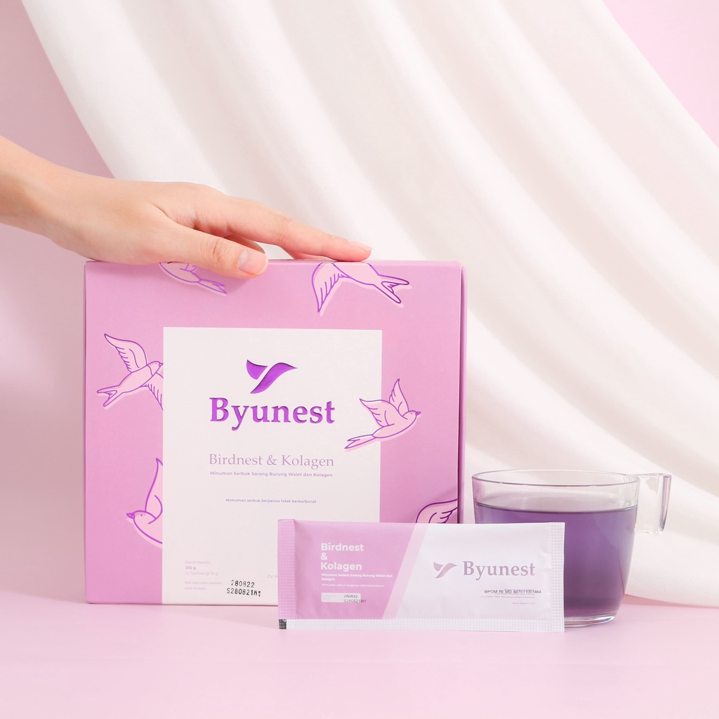 Byunest Collagen Drink by Larissa Chou - Paket Glosing 2Box