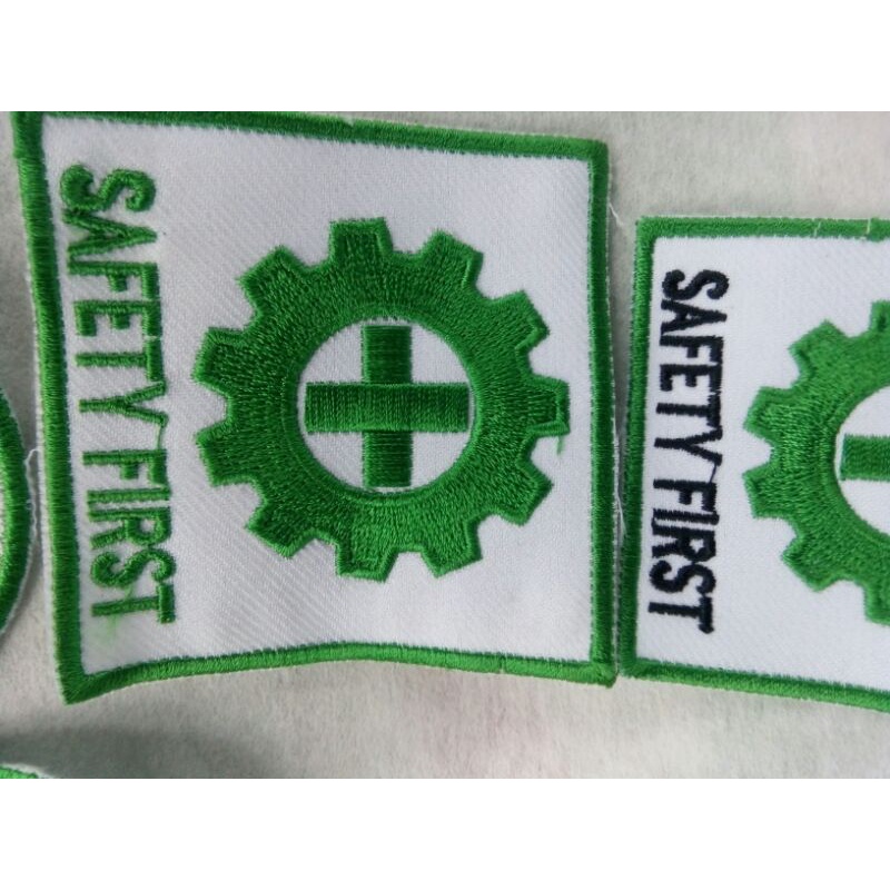 BORDIR LOGO SAFETY FIRST