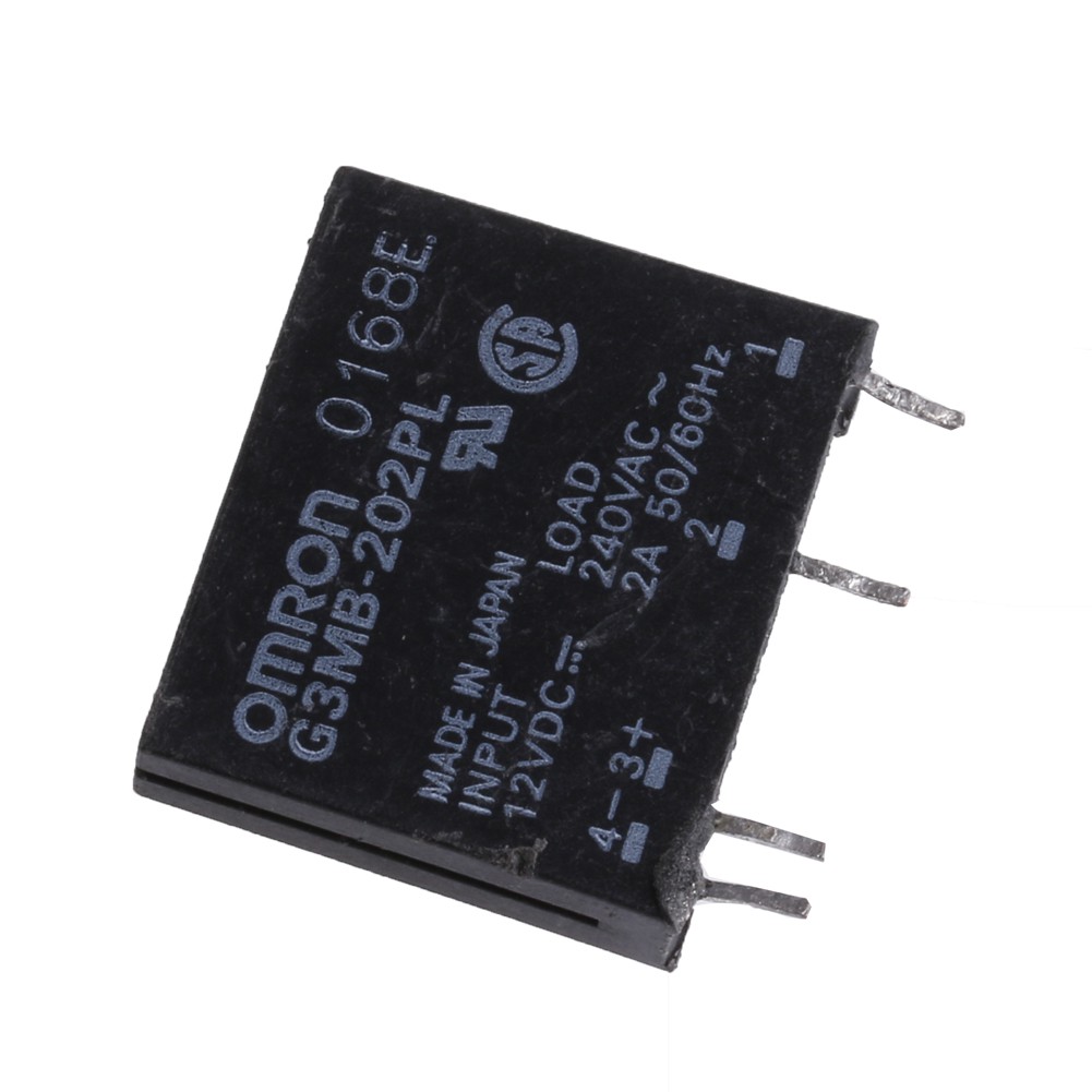 Solid State Relay G3MB-202P DC-AC PCB SSR In 12V DC 240V AC 2A