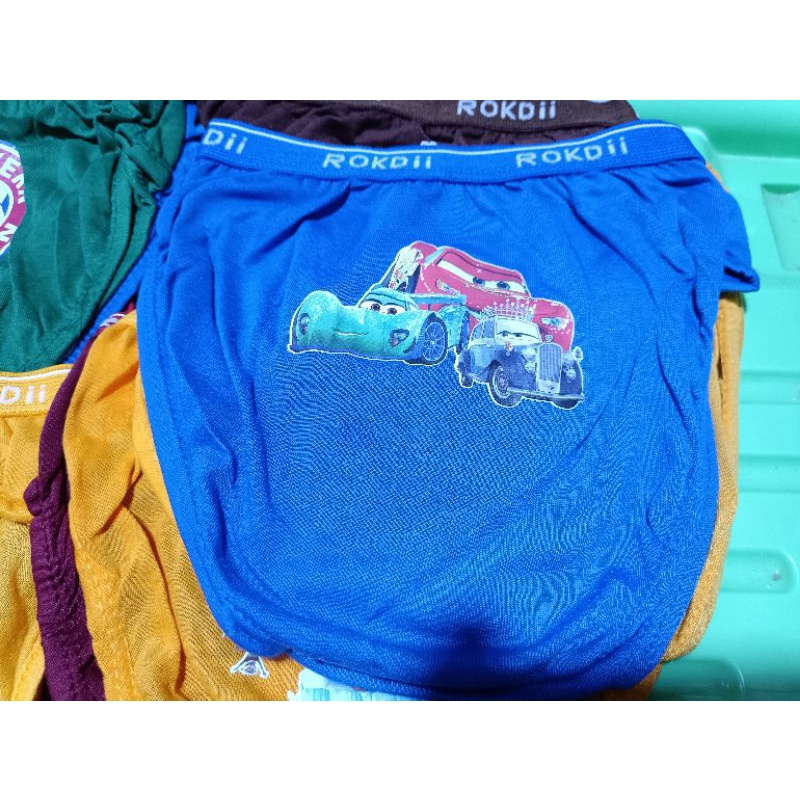 (3 PCS) CELANA DALAM ANAK LAKI-LAKI/ CELANA DALAM ANAK KARET BOXER