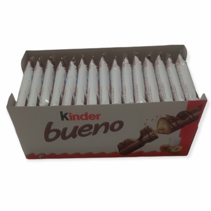 

Biskuit coklat cokelat Kinder Bueno 30 x 43gram 1 dus