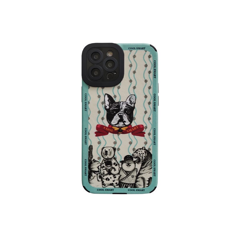 Case Motif Kepala Anjing Untuk IPhone 12 13 11 Pro Max X Xs Max Xr 6657