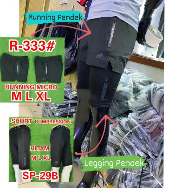 Terbaik QS CELANA PENDEK LARI RUNNING MICRO PRIA IMPOR ECER GROSIR