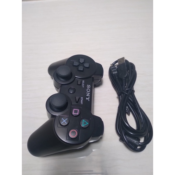 stik ps3 wireless Ori Pabrik Bluetooth +charger cable