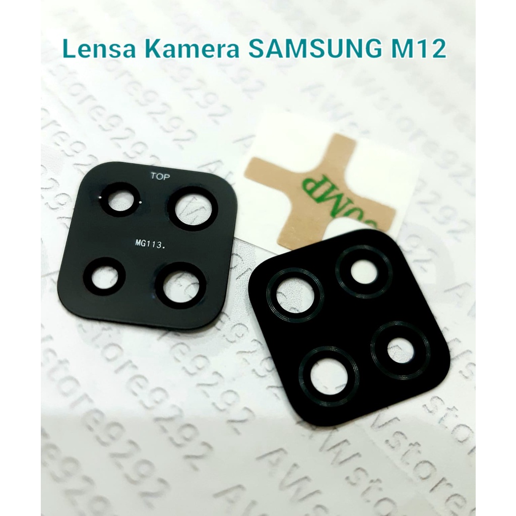 Camera Lens Lensa Kamera Kaca Kamera Belakang SAMSUNG M12